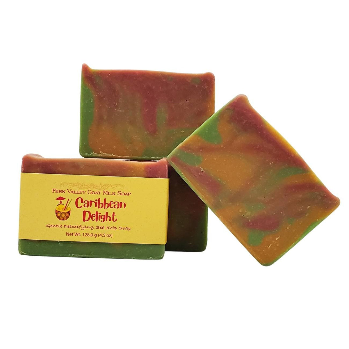 Goat Milk Soap – Caribbean Sea Kelp Scrub