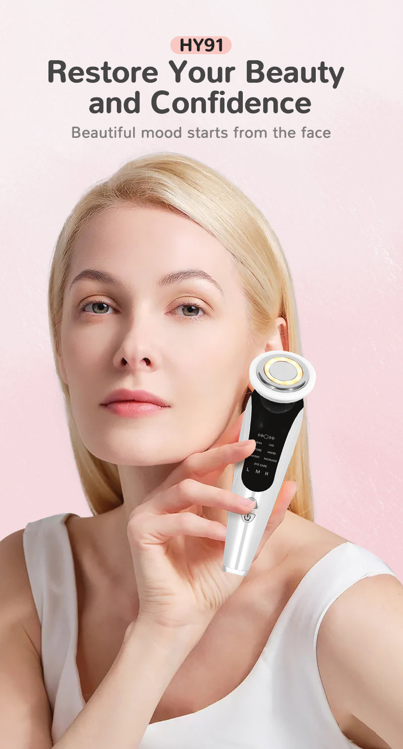 Face Massager Electric 7-In-1 Facial Massage, Lifting Facial Massager for Skin