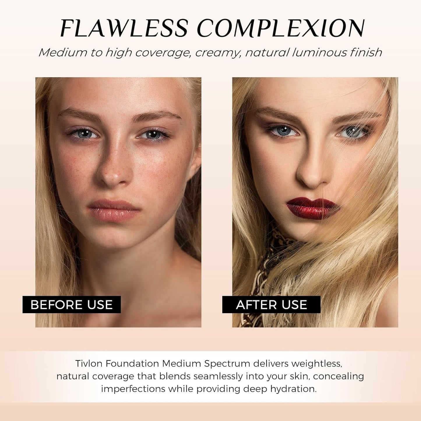 Foundation 4 in 1 - Medium Spectrum, Color Changing Foundation SPF 50+