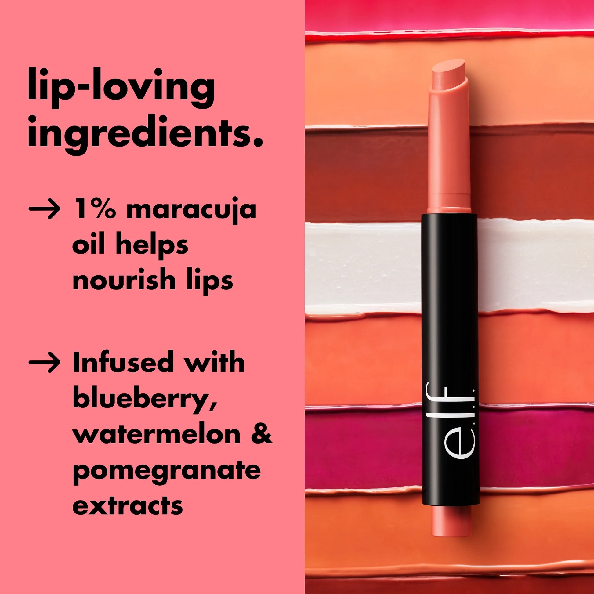 E.L.F. Pout Clout Lip Plumping Pen - Clear, 0.07 oz - Infused with Maracuja Oil for Sheer Shine and Moisture