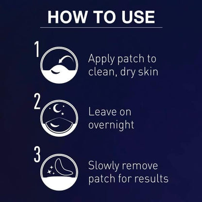 PM Overnight Spot Patches, Advanced Hydrocolloid Healing Technology, Fragrance Free, 40 Count - Pack of 2