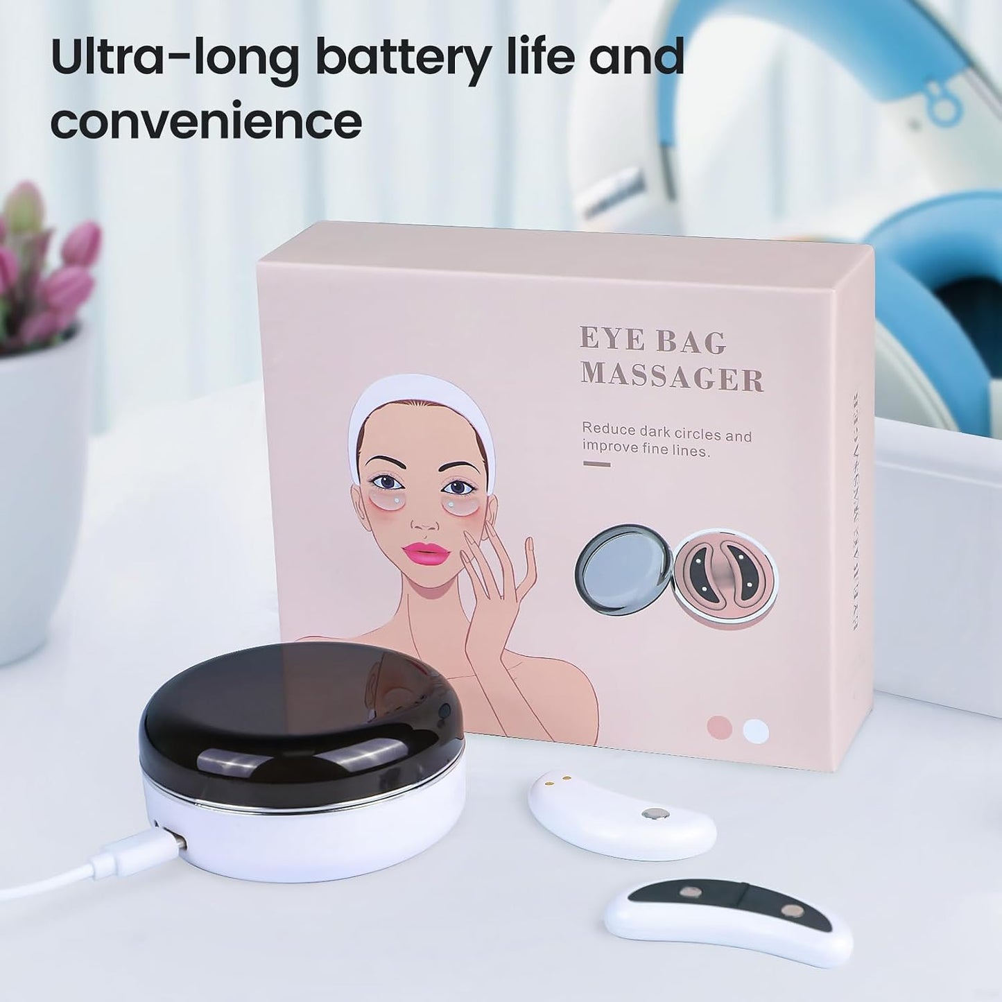 Under-Eye Red Light Therapy Eye Pods