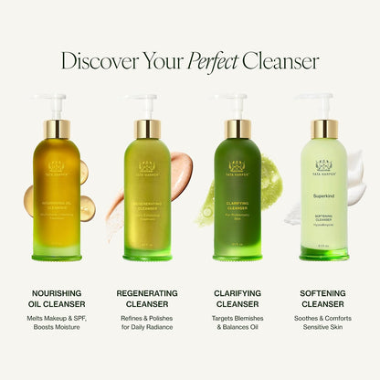 Tata Harper Nourishing Oil Cleanser, Gentle Makeup Removing Cleanser, Cleansing Oil, Natural Skincare