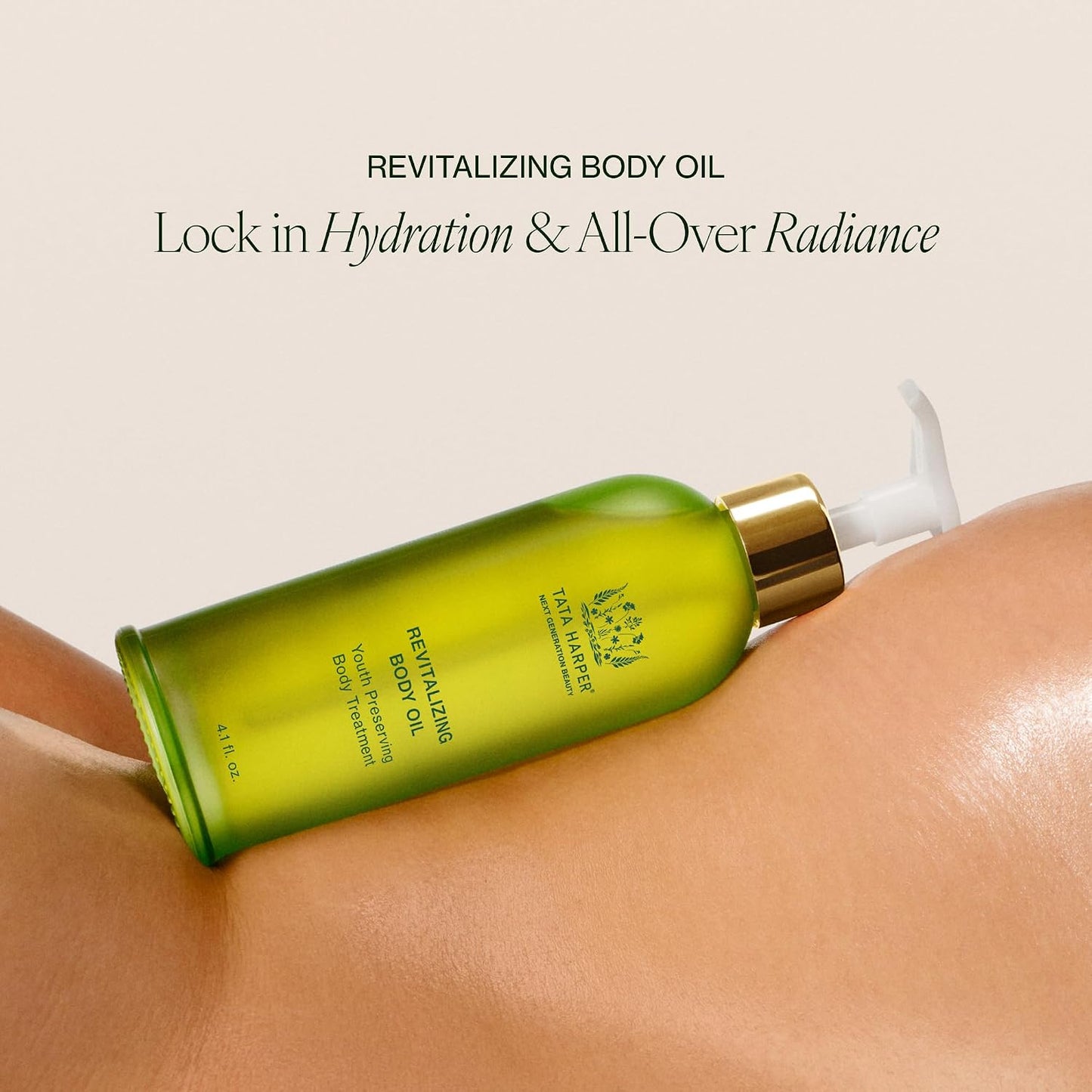 Revitalizing Body Oil, Moisturizing & Nourishing Body Oil, Natural Skincare, Natural Body Care, 125Ml