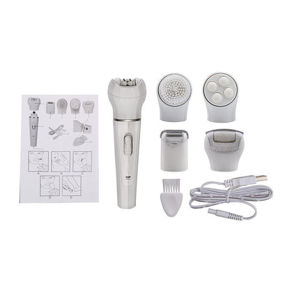 Portable 5-in-1 Electric Massager Scrubber