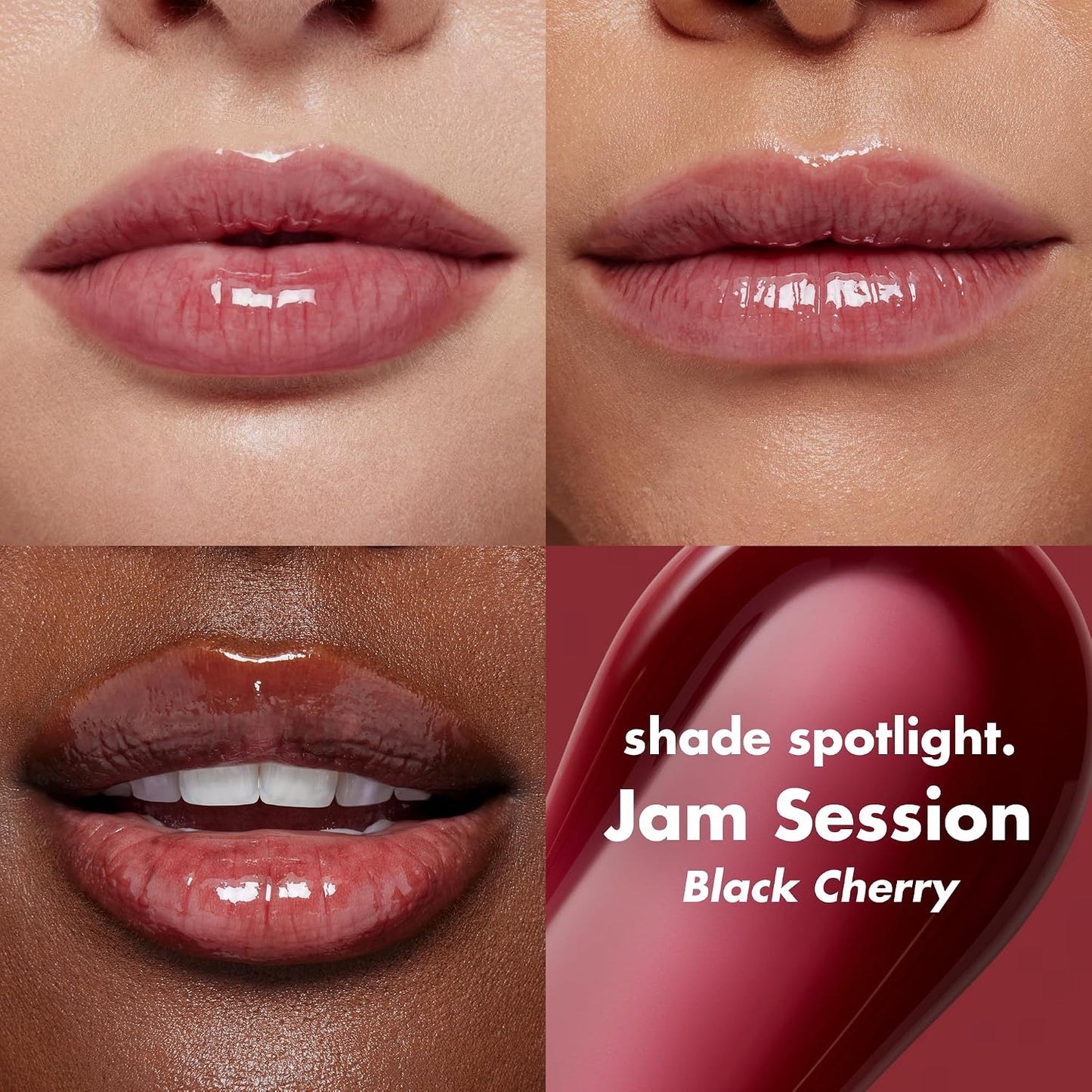 Illuminate Your Smile with Glow Reviver Lip Oil in Jam Session - Nourishing, Tinted, and High-Shine for Luscious Lips!