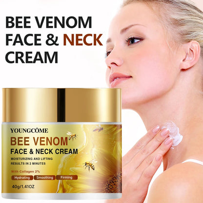 Bee Venom Face Cream Firming Lifting Soothing Lighten Redness Repair Damaged Skin Strengthen Barrier Brighten Nourish Face Cream