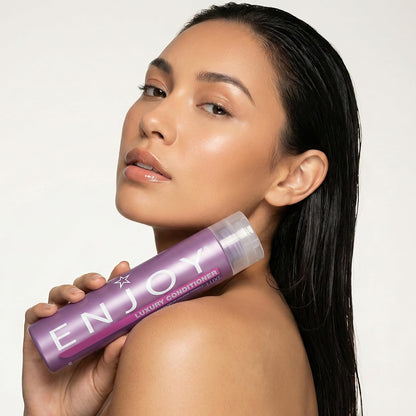 Luxury Conditioner - Eliminates Frizz Cleansing Moisturizing Smoothing - Sulfate Free for Thick Coarse or Curly Hair (33.8 Fl Oz)
