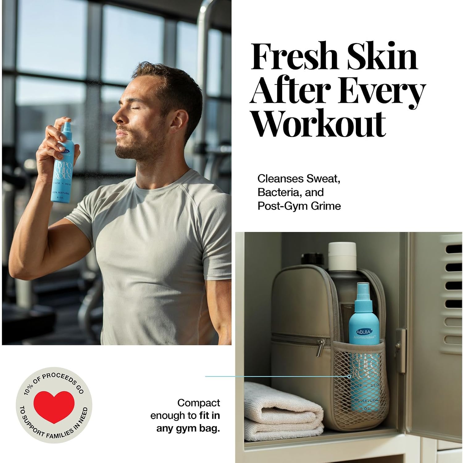 Revitalize Your Skin with Hypochlorous Acid Spray - Antimicrobial Facial Cleanser & Skin Mist for Acne, Eczema, and More - 4oz of Smart Skincare