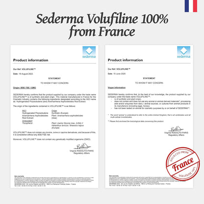 Transform Your Skin with 100% Pure Volufiline Serum from SEDERMA (France) - Elevate Your DIY Skincare Routine for Enhanced Elasticity and Reduced Fine Lines
