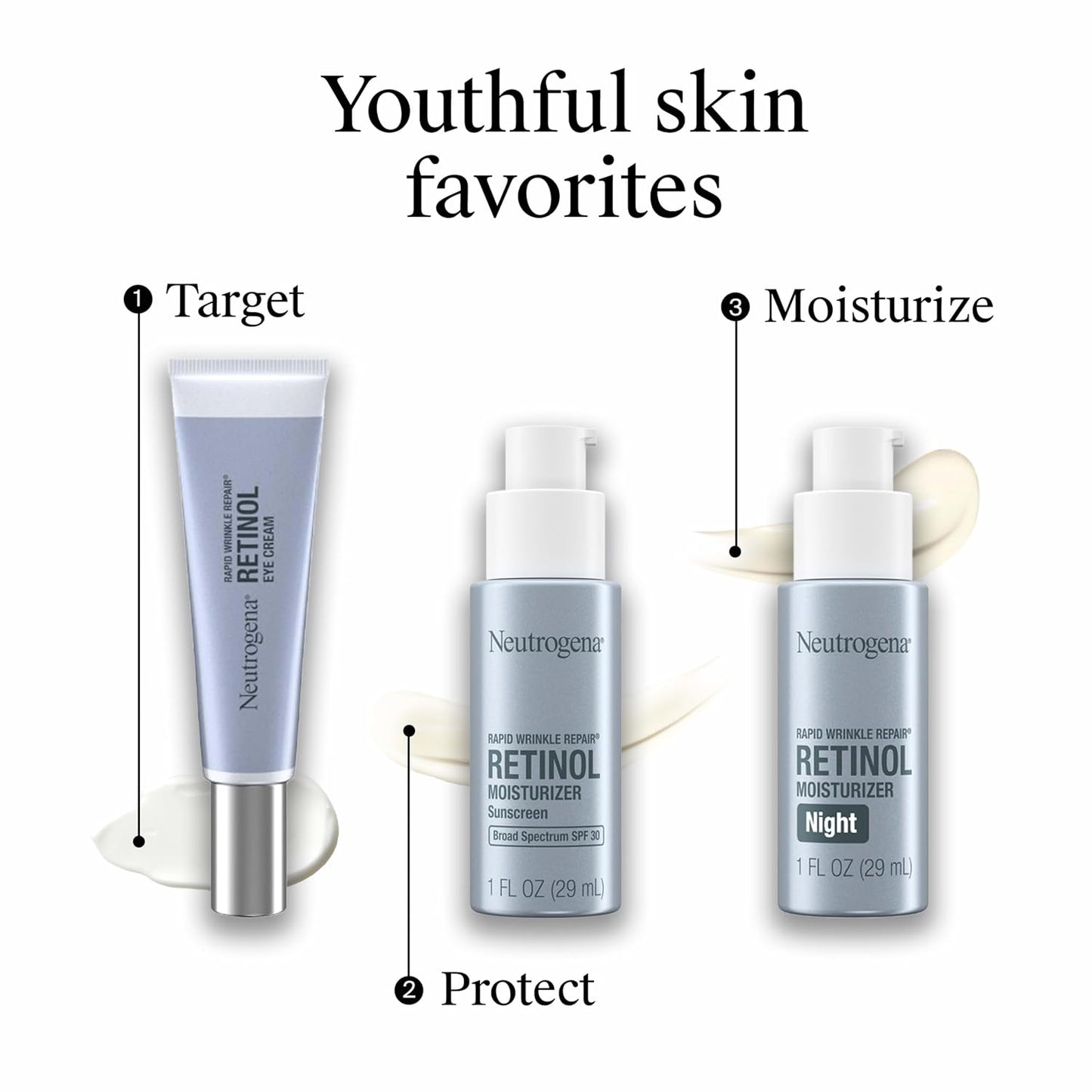 Rapid Wrinkle Repair Night Cream + Trial Cleanser