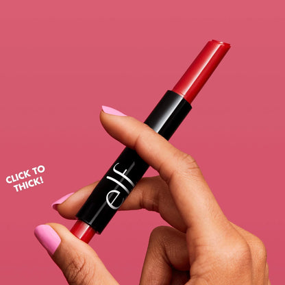 E.L.F. Pout Clout Lip Plumping Pen - Clear, 0.07 oz - Infused with Maracuja Oil for Sheer Shine and Moisture