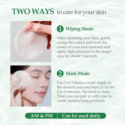 Revitalize Your Skin with Centella Asiatica & Collagen Toner Pads - 70 Pads for Deep Hydration and Even Skin Tone!