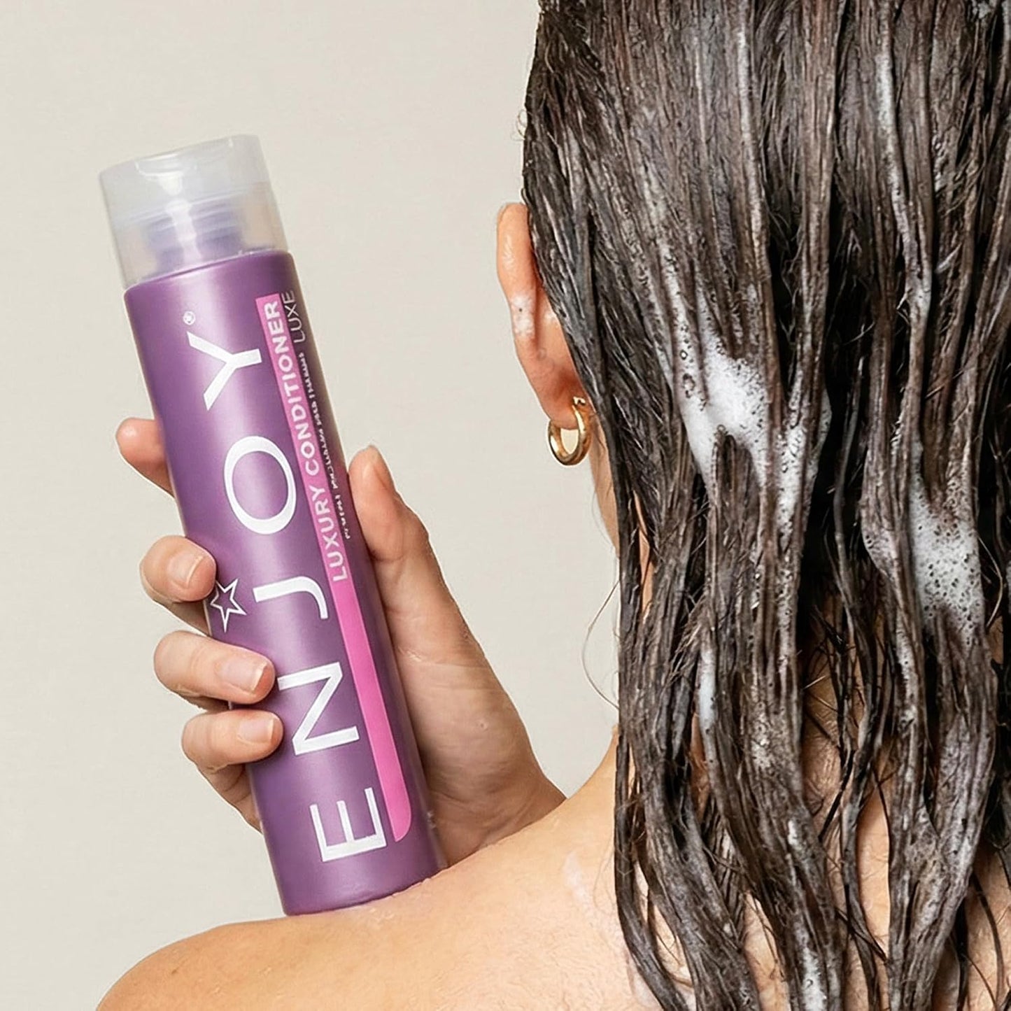 Luxury Conditioner - Eliminates Frizz Cleansing Moisturizing Smoothing - Sulfate Free for Thick Coarse or Curly Hair (33.8 Fl Oz)