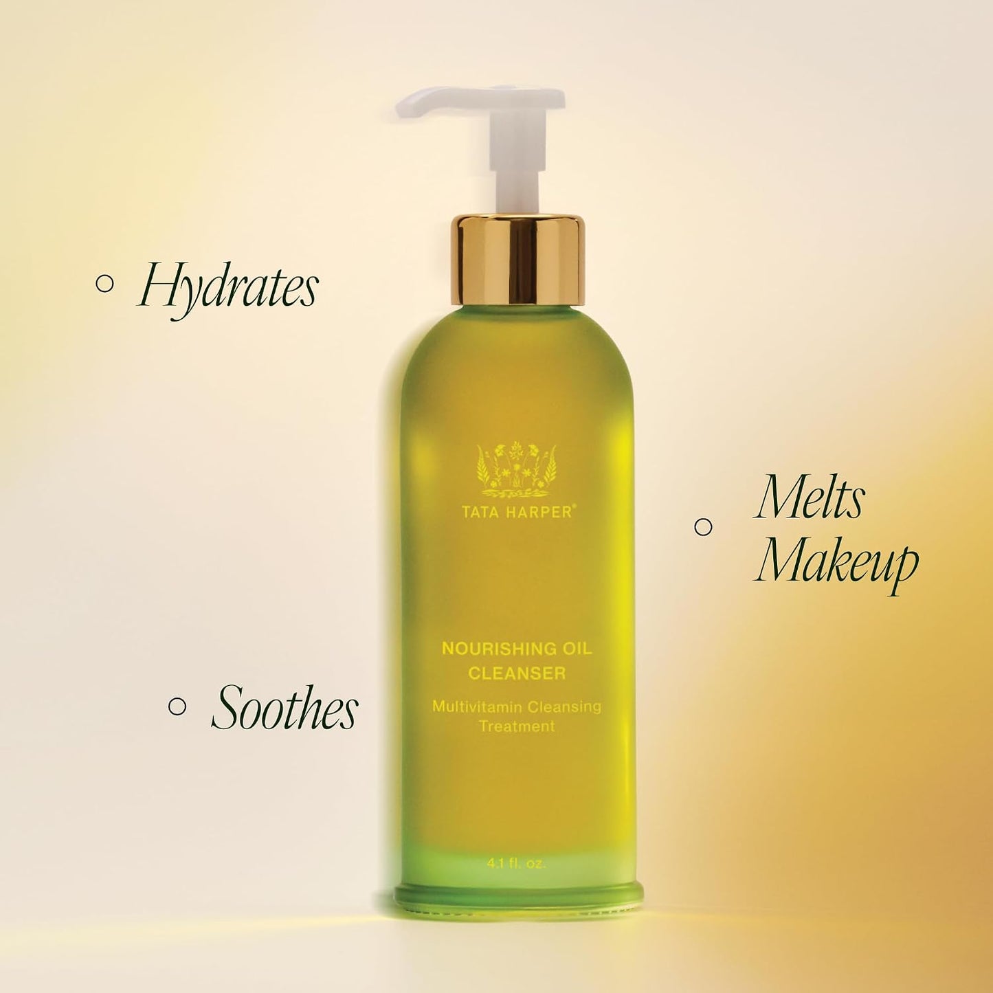 Tata Harper Nourishing Oil Cleanser, Gentle Makeup Removing Cleanser, Cleansing Oil, Natural Skincare