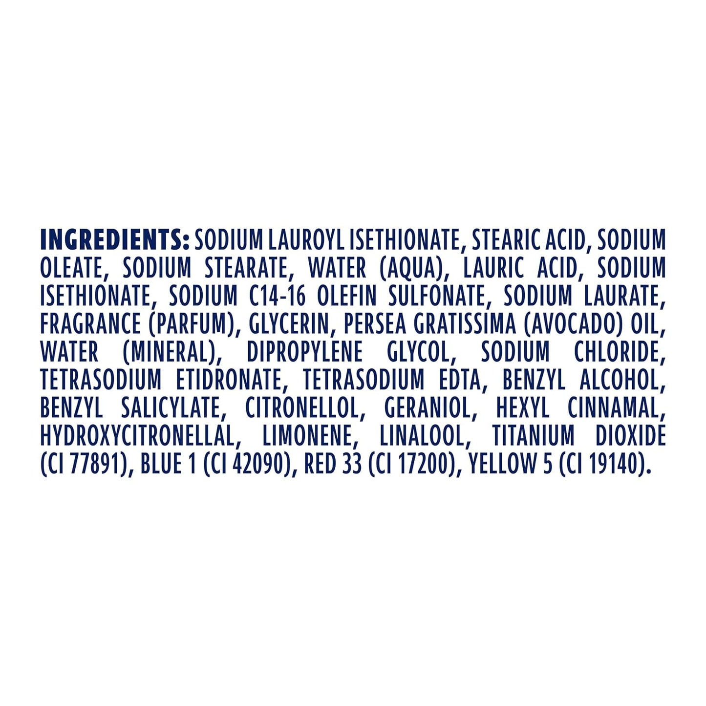 Beauty Bar Soap , Glacial Water & Avocado Oil, I 6 Count 3.75 Oz