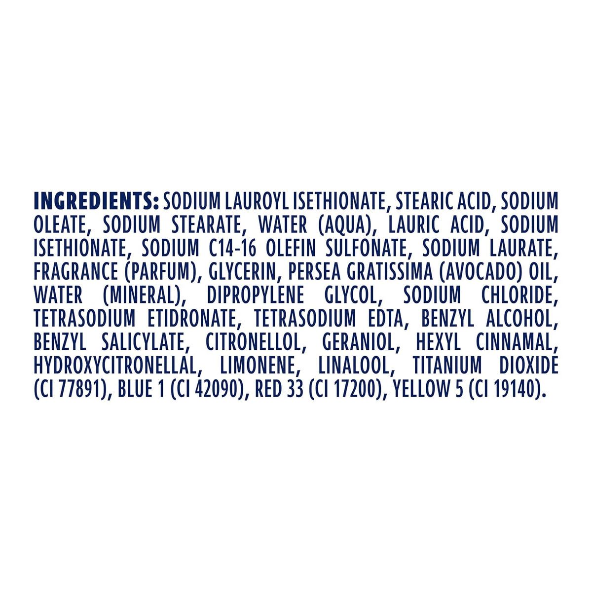 Beauty Bar Soap , Glacial Water & Avocado Oil, I 6 Count 3.75 Oz