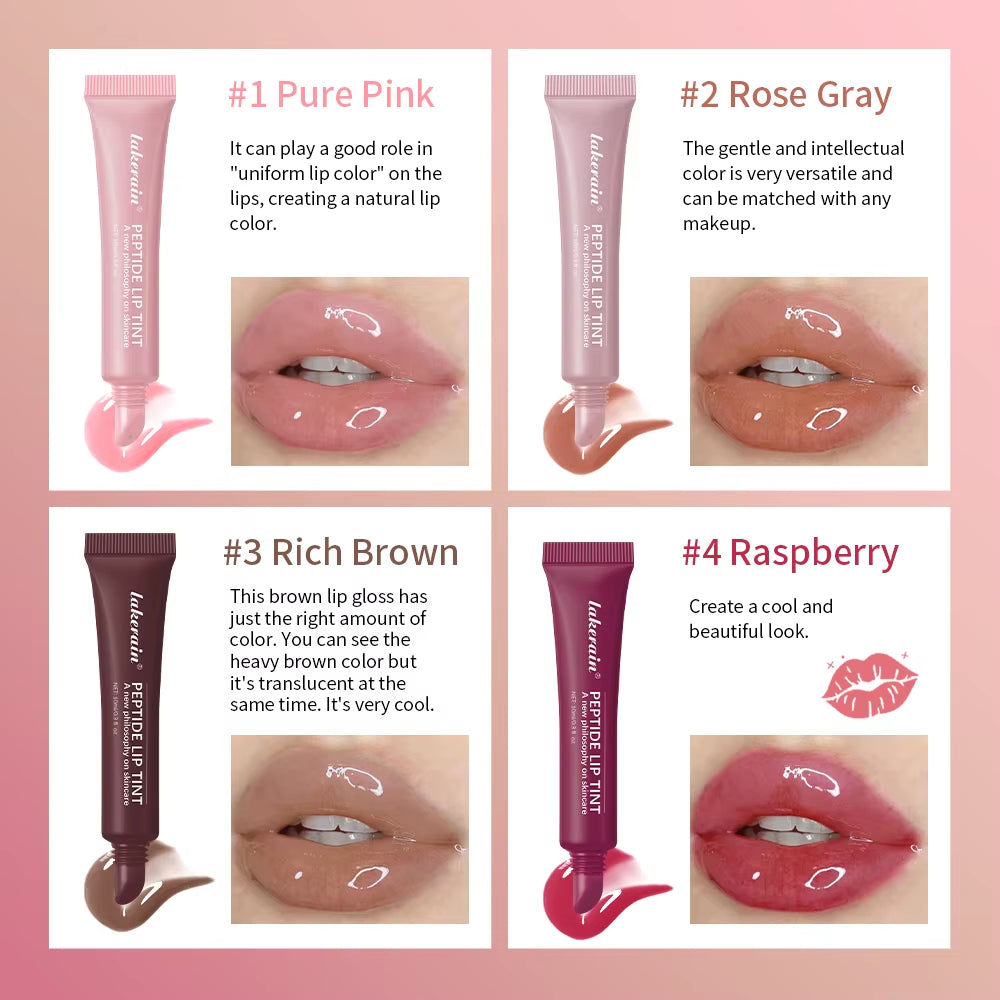 Mirror Lip Glaze Moisturizes Jelly Lip Enrichment Oil Lasting Water Light Glass Lip Oil Remove Line Lip Protection Serum