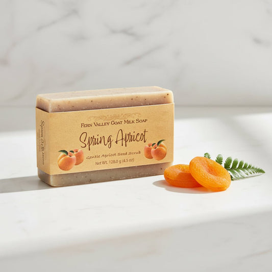 Goat Milk Soap – Spring Apricot Scrub