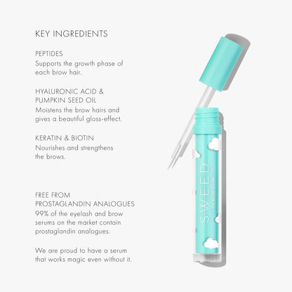 Sweed - the Brow Serum | Prostaglandin-Free (0.10 Fl Oz | 3 Ml)