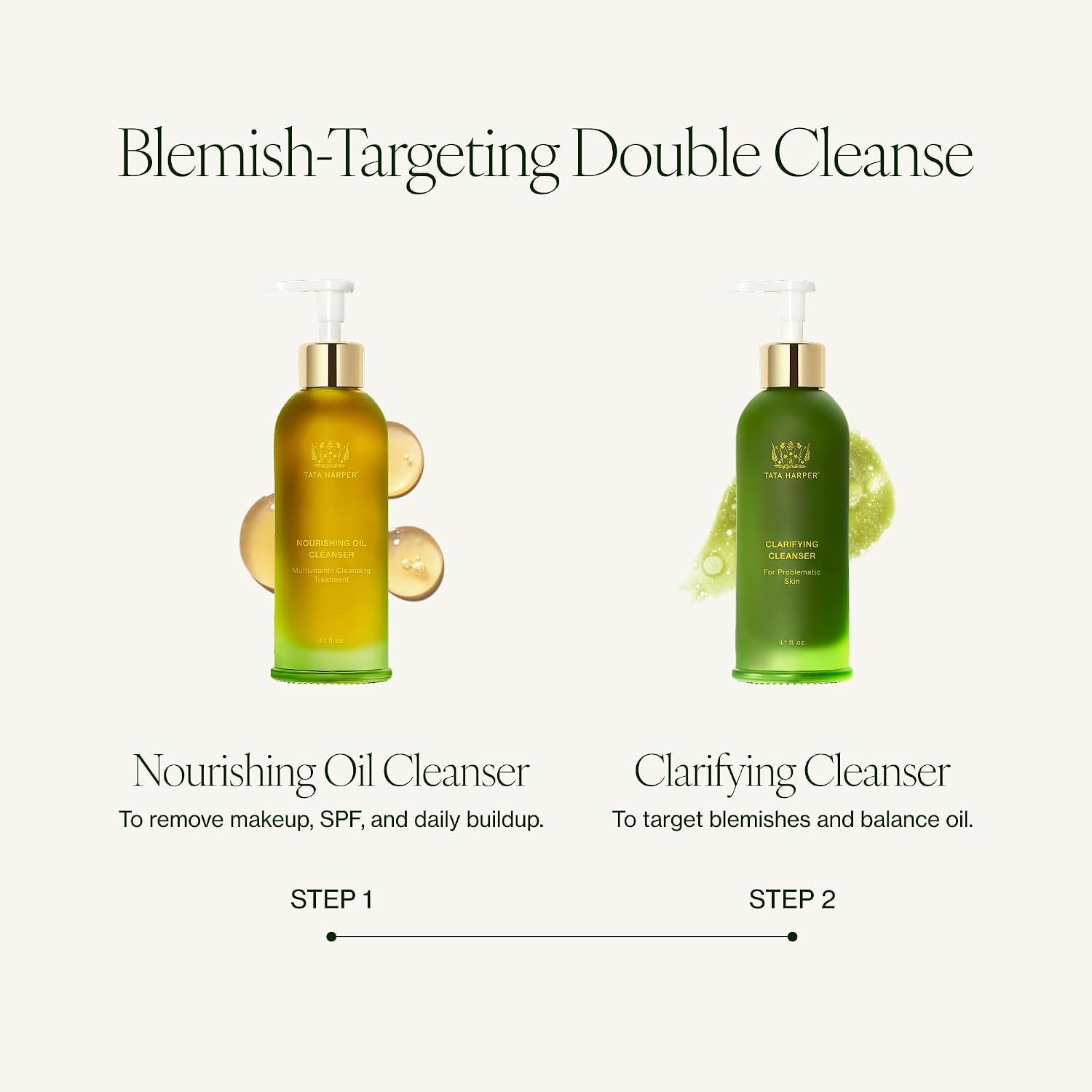 Tata Harper Nourishing Oil Cleanser, Gentle Makeup Removing Cleanser, Cleansing Oil, Natural Skincare