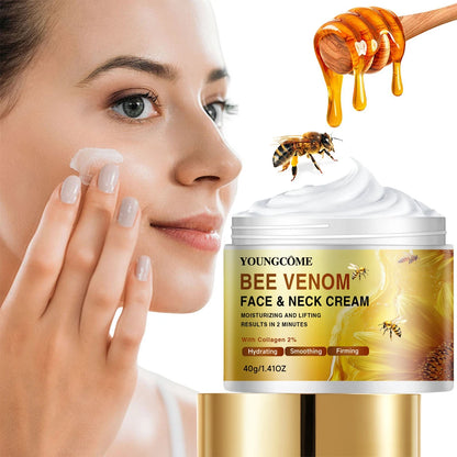 Bee Venom Face Cream Firming Lifting Soothing Lighten Redness Repair Damaged Skin Strengthen Barrier Brighten Nourish Face Cream