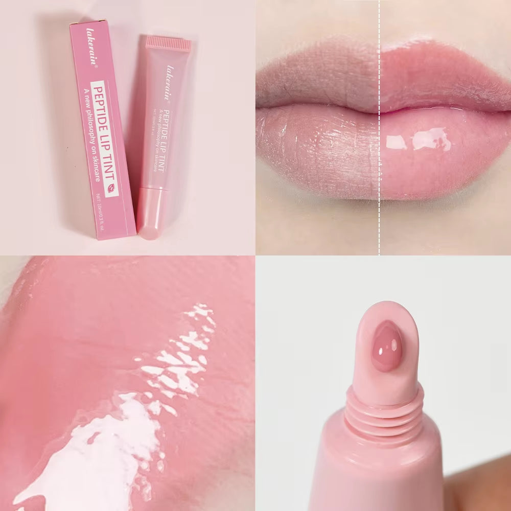 Mirror Lip Glaze Moisturizes Jelly Lip Enrichment Oil Lasting Water Light Glass Lip Oil Remove Line Lip Protection Serum