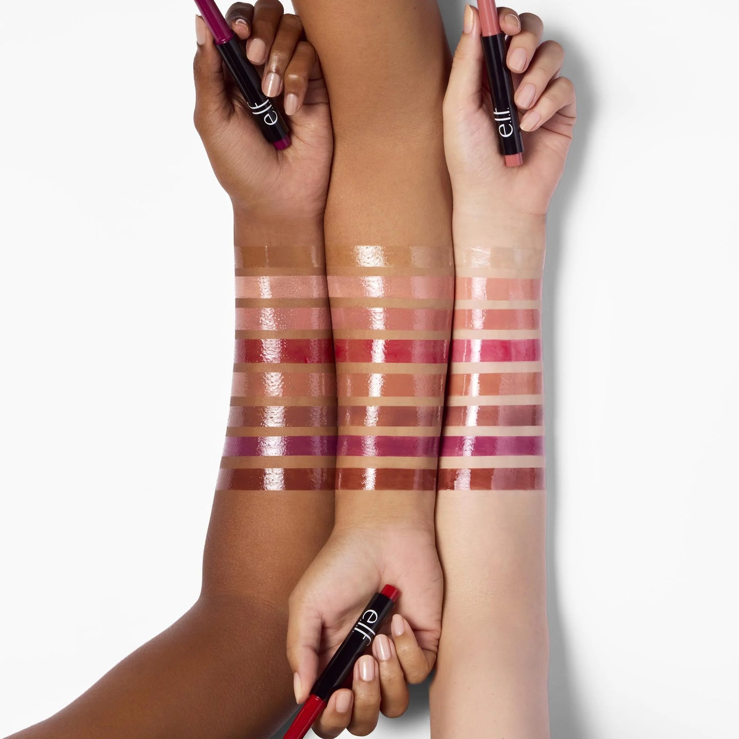 E.L.F. Pout Clout Lip Plumping Pen - Clear, 0.07 oz - Infused with Maracuja Oil for Sheer Shine and Moisture