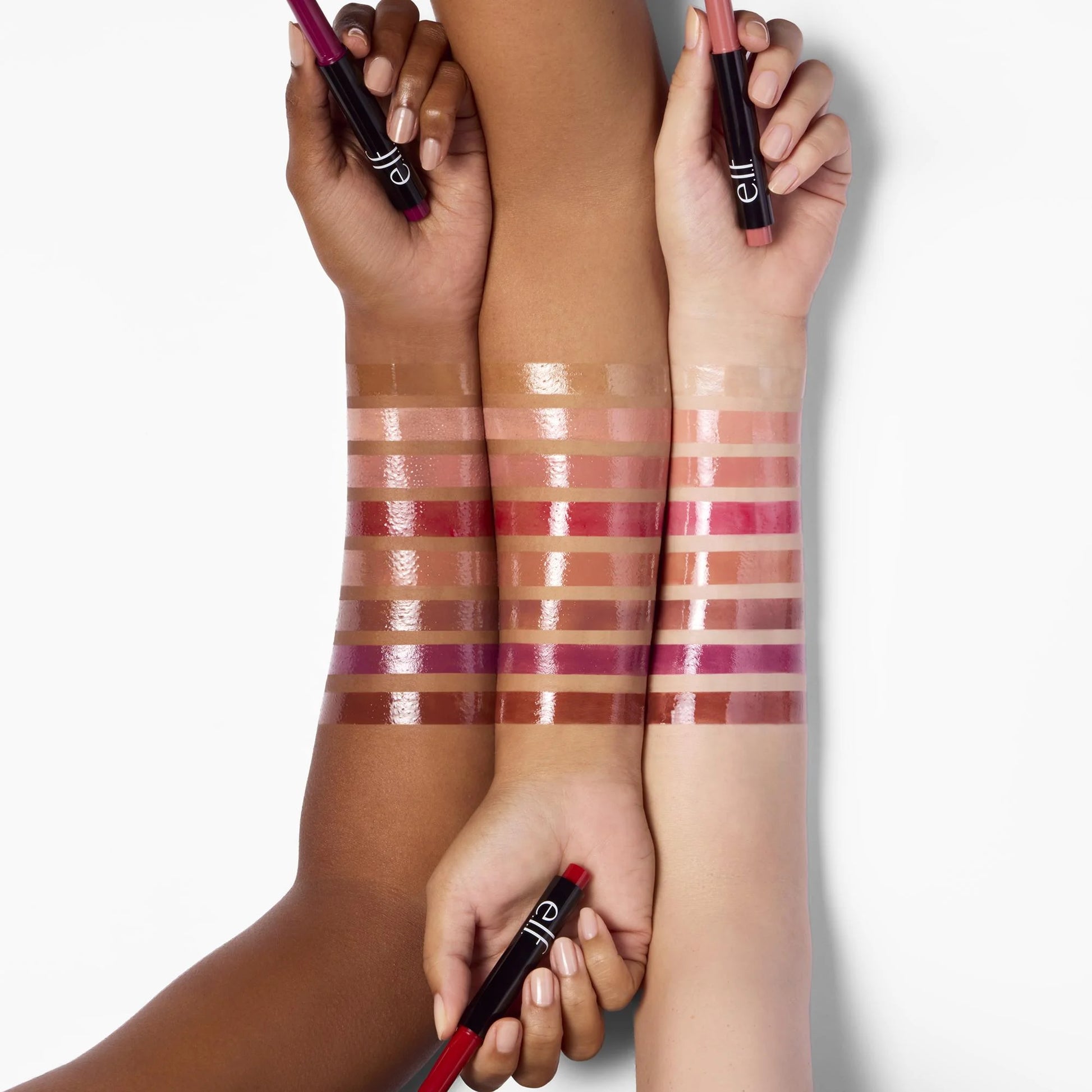 E.L.F. Pout Clout Lip Plumping Pen - Clear, 0.07 oz - Infused with Maracuja Oil for Sheer Shine and Moisture