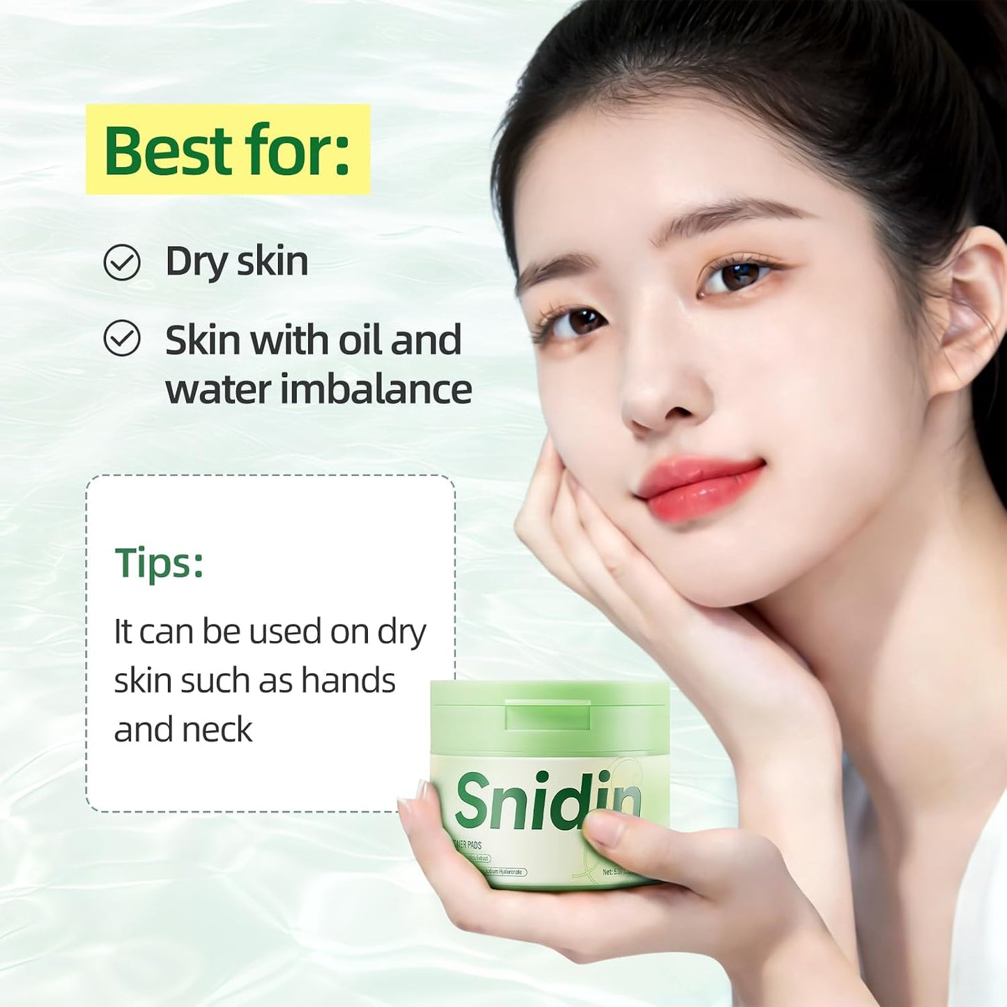 Revitalize Your Skin with Centella Asiatica & Collagen Toner Pads - 70 Pads for Deep Hydration and Even Skin Tone!