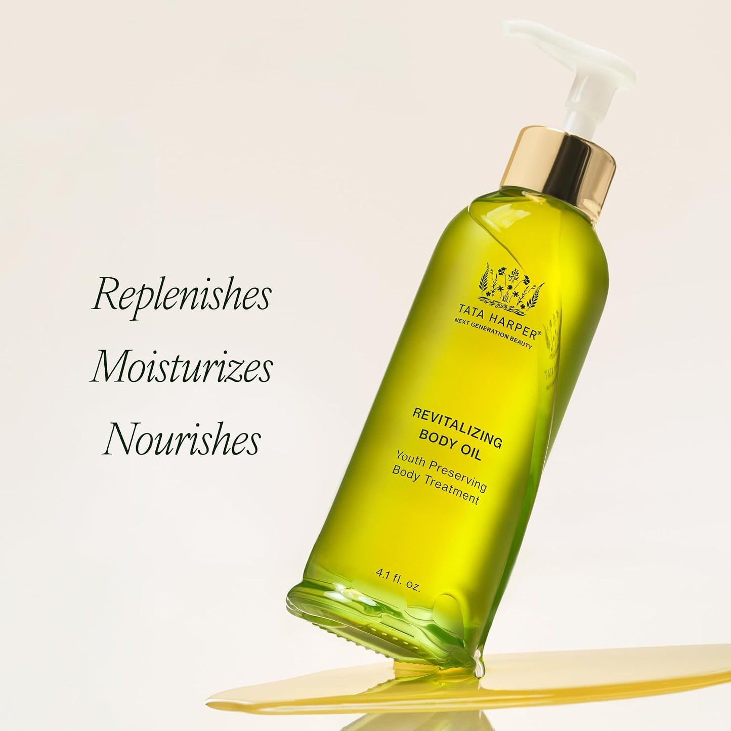 Revitalizing Body Oil, Moisturizing & Nourishing Body Oil, Natural Skincare, Natural Body Care, 125Ml