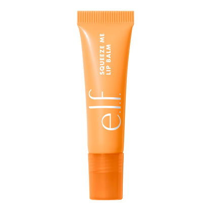 E.L.F. Squeeze Me Lip Balm in Peach - Hydrating & Nourishing Tint, 0.21 Oz