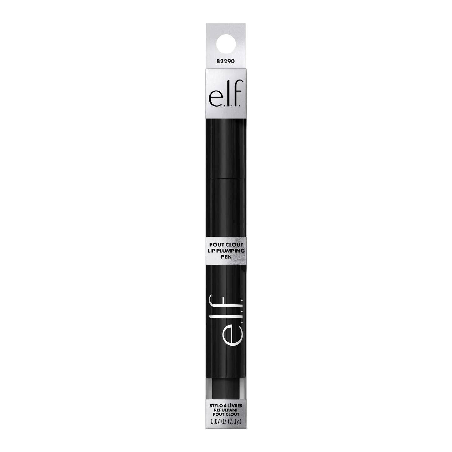 E.L.F. Pout Clout Lip Plumping Pen - Clear, 0.07 oz - Infused with Maracuja Oil for Sheer Shine and Moisture