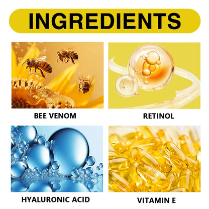 Bee Venom Face Cream Firming Lifting Soothing Lighten Redness Repair Damaged Skin Strengthen Barrier Brighten Nourish Face Cream