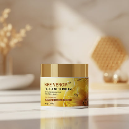 Bee Venom Face Cream Firming Lifting Soothing Lighten Redness Repair Damaged Skin Strengthen Barrier Brighten Nourish Face Cream