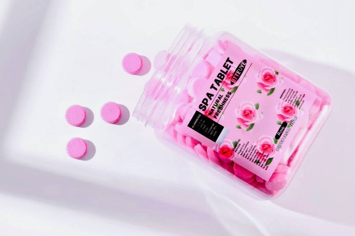 Spa Foot Bath Pedicure Tablets – Rose Fragrance