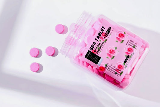 Spa Foot Bath Pedicure Tablets – Rose Fragrance